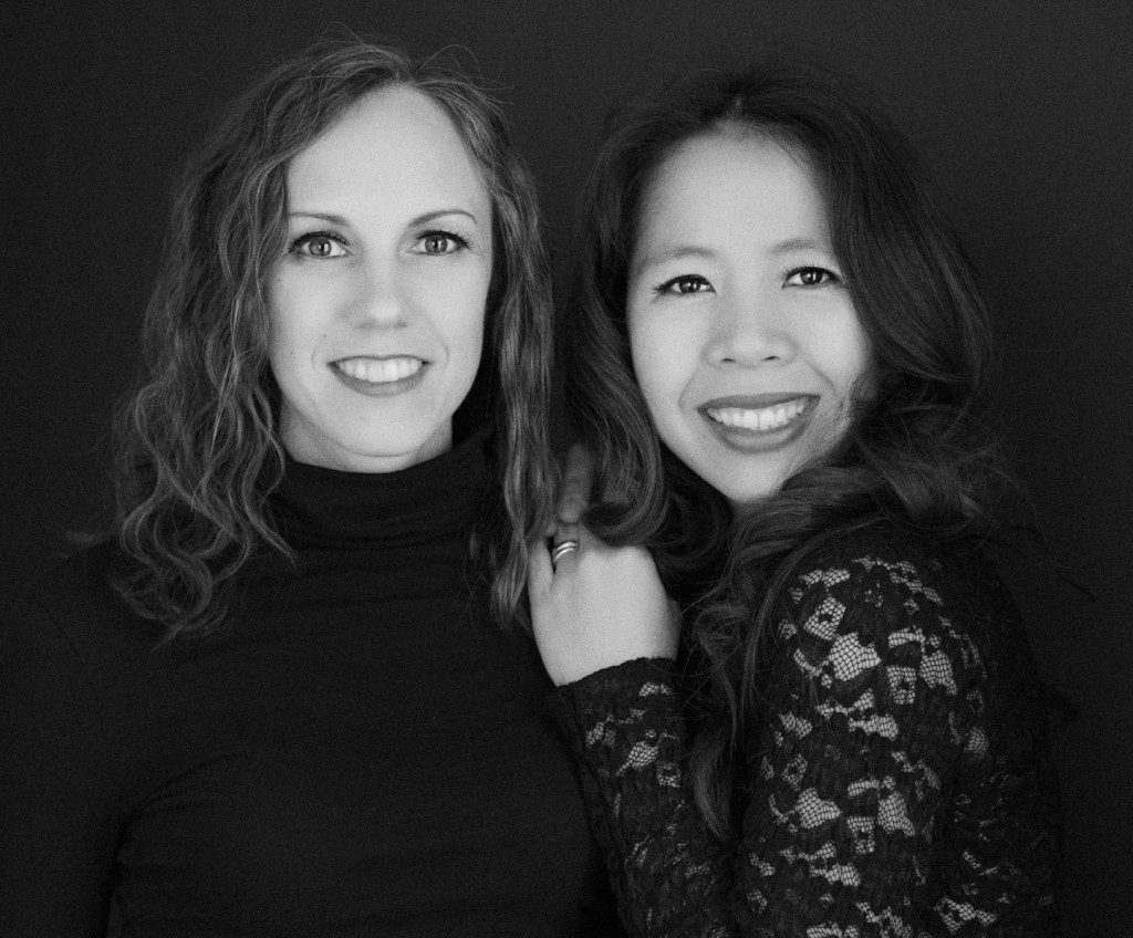 Jenn Bouchey (left) & Maricris Treuenfels.