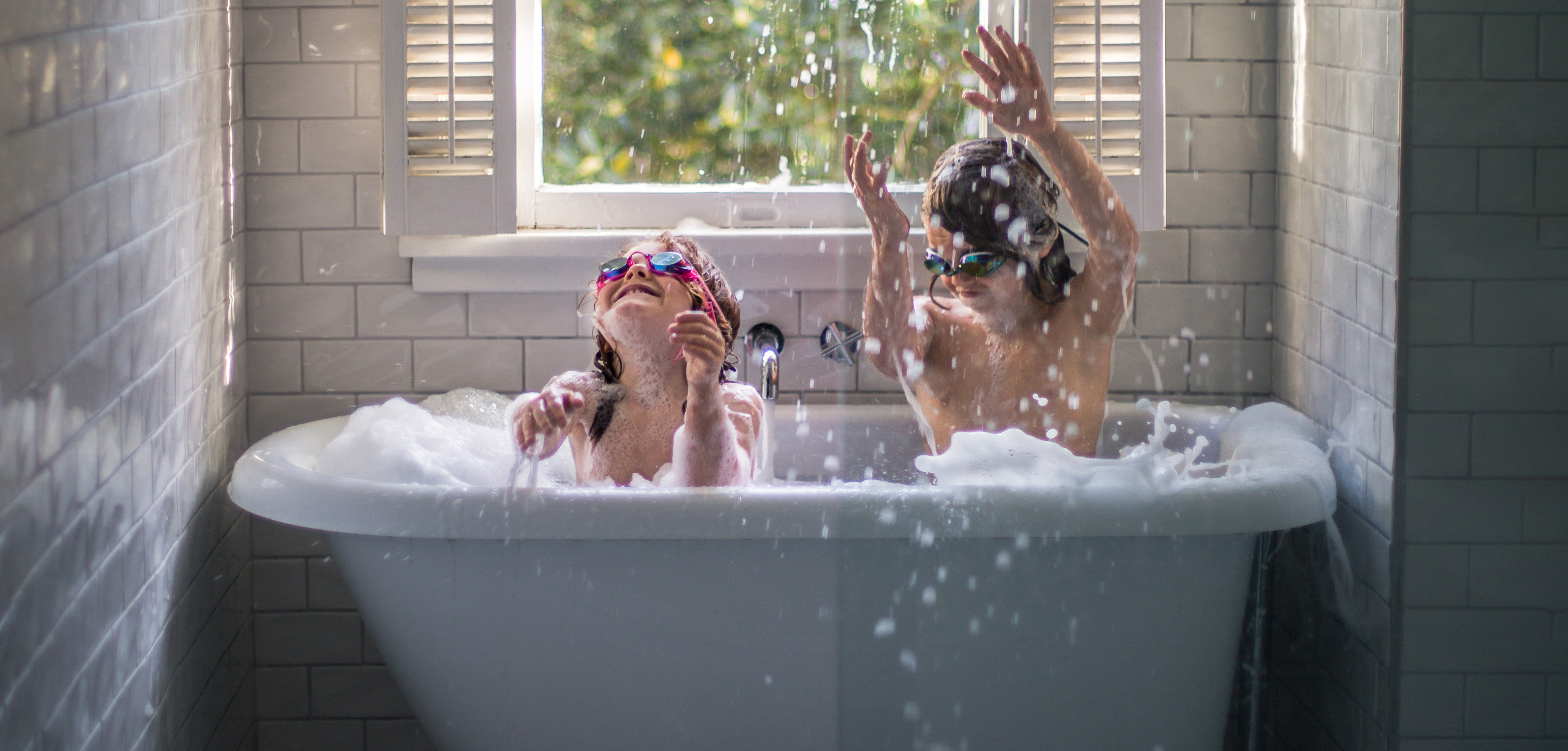 Bubbly Bathtub Bliss.