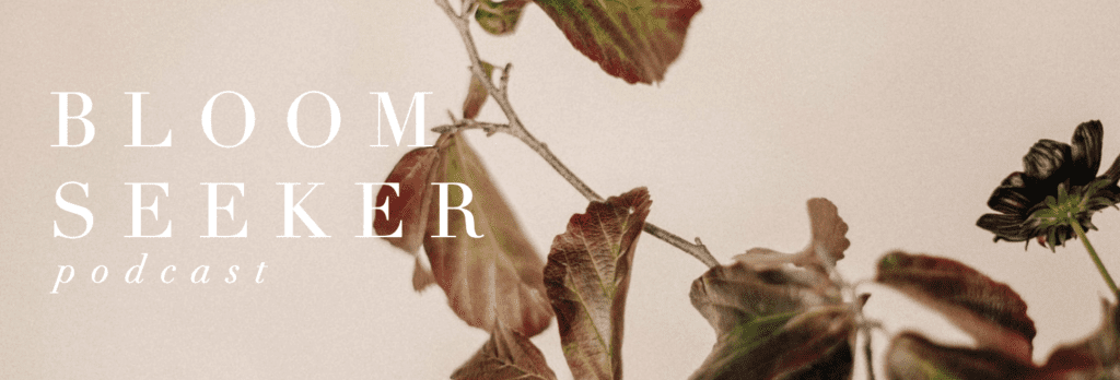 bloom seeker podcast hosted by destination wedding photographer jasmin neidhart of flora and grace