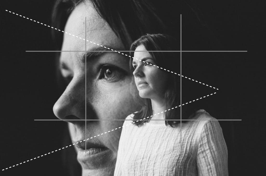 photography rule of thirds double exposure with leading lines by bayly and moore