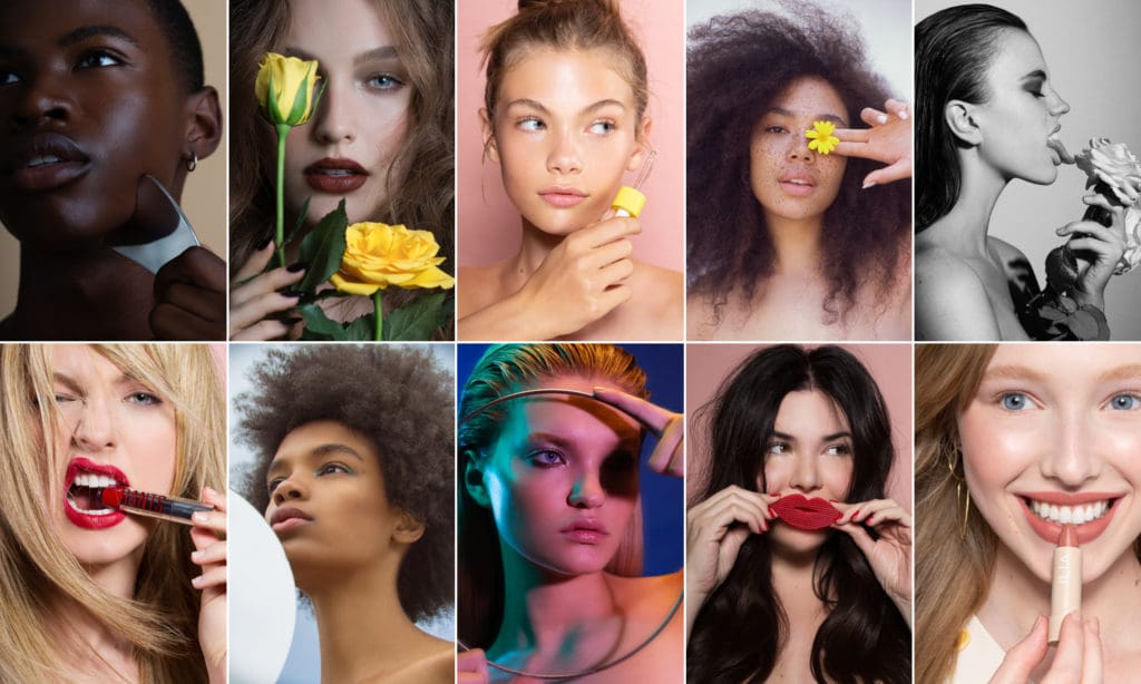 Beauty photo posing with props by Angela Marklew