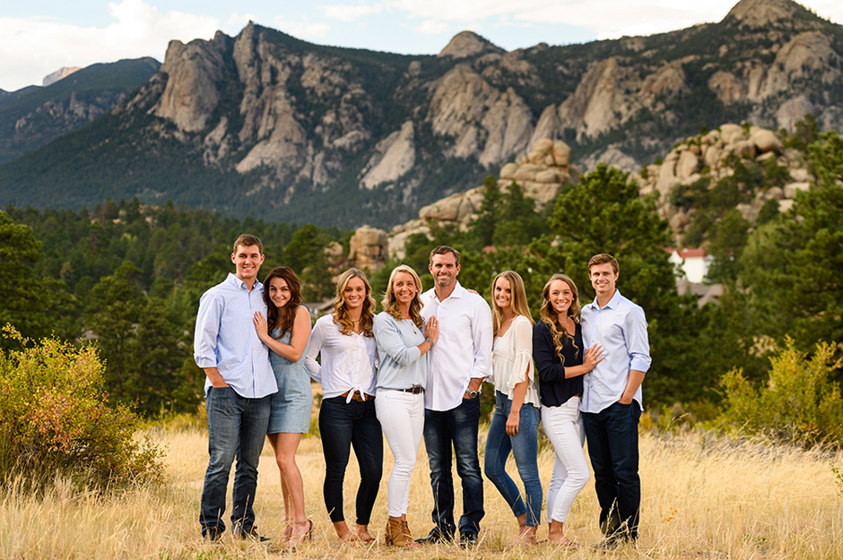 outdoor spaces and public parks are great pre-scout options for a family portrait session.