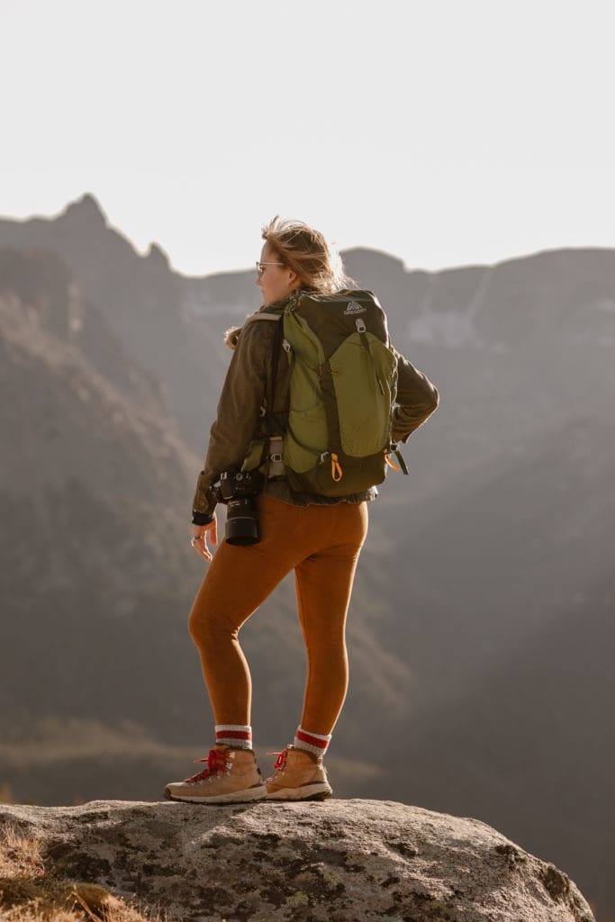 eco-friendly photography maddie mae in national park for elopement photography