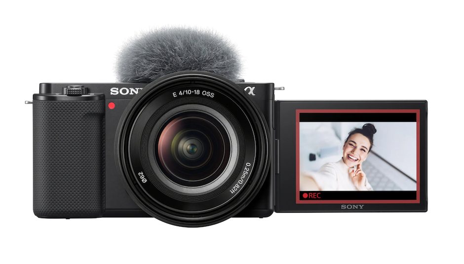 The ZV-1F is a more beginner-friendly Sony vlogging camera