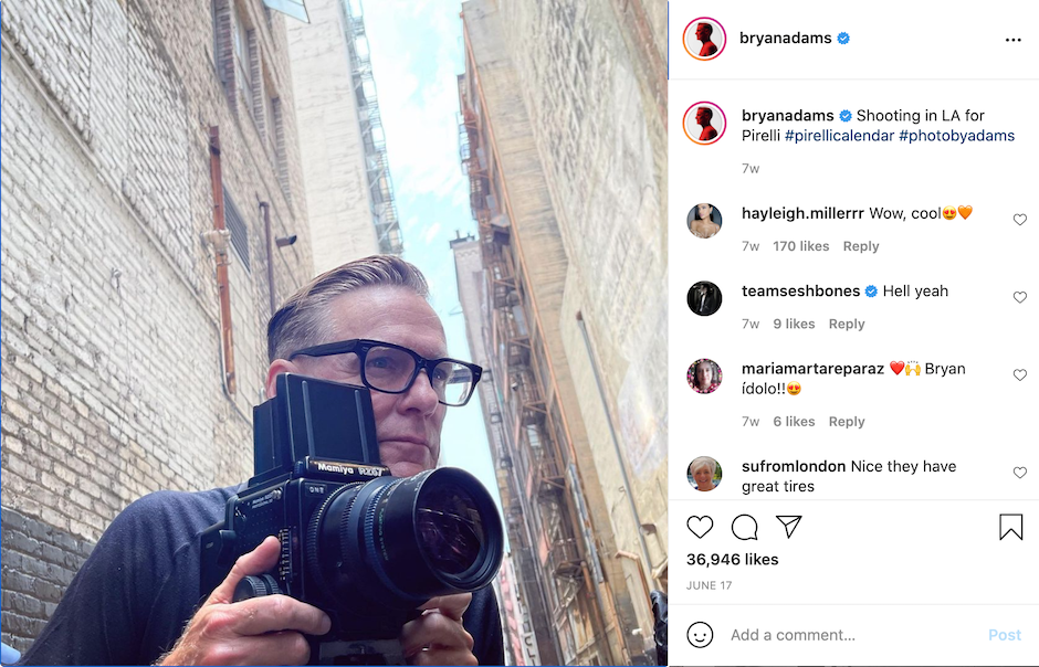 Bryan Adams Pirelli Calendar 2025 Schedule Erda Odelle
