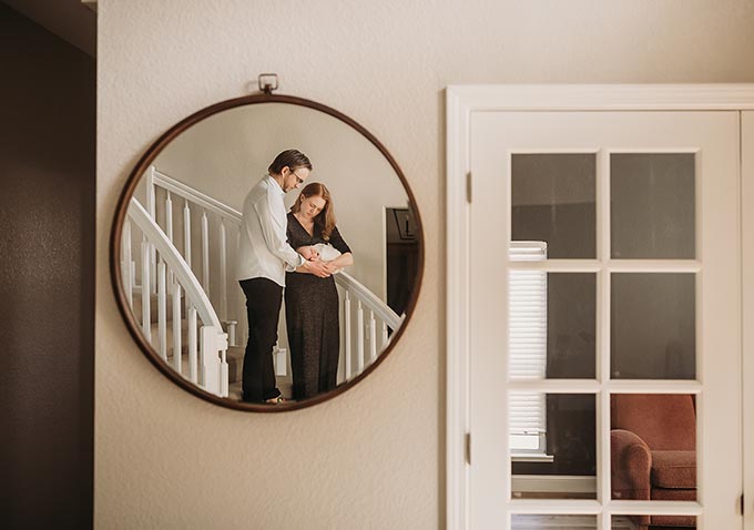 newborn morning light tips posing clients