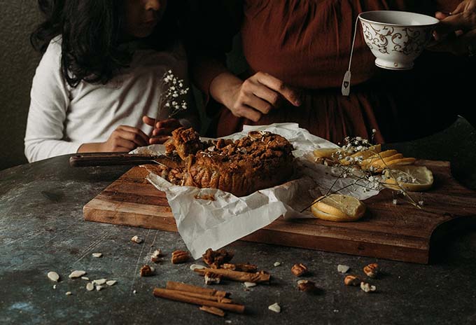 brand food photography using off-camera flash