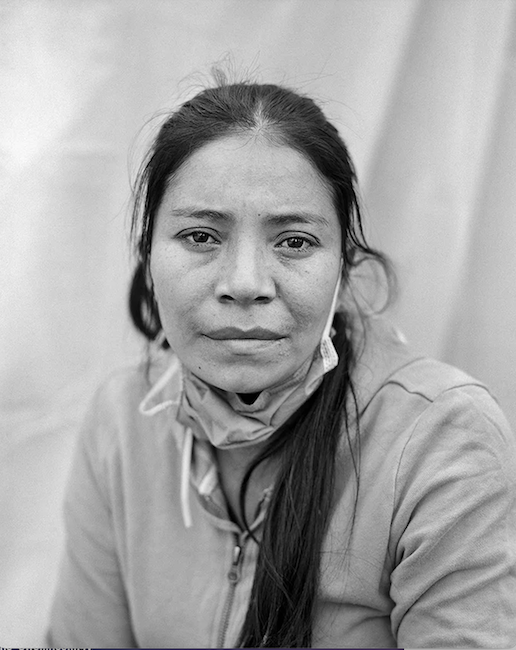 Self portrait of a migrant by Adam Ferguson.