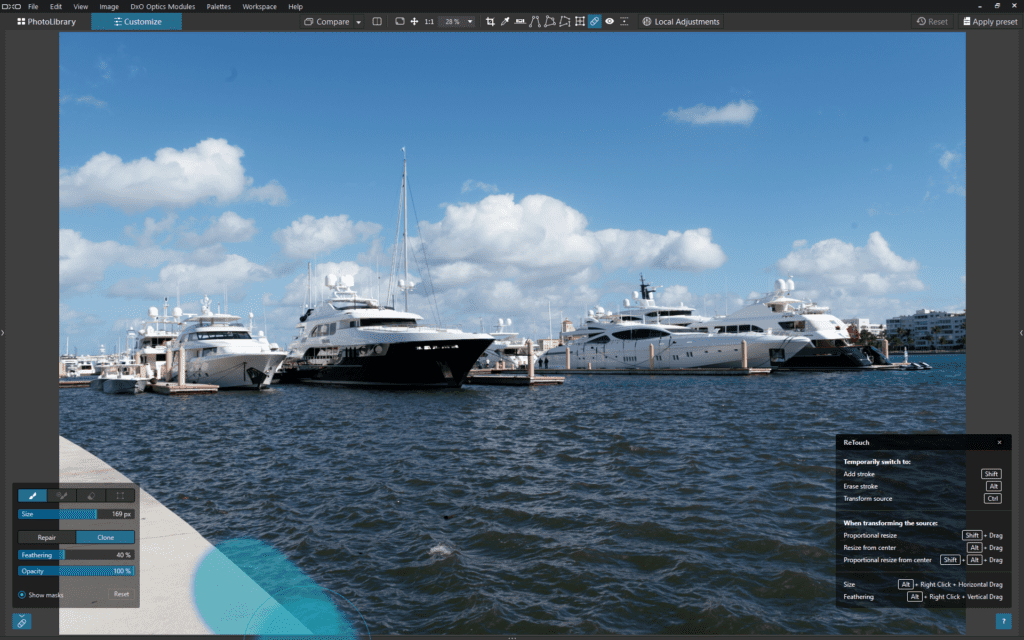 ReTouch tool