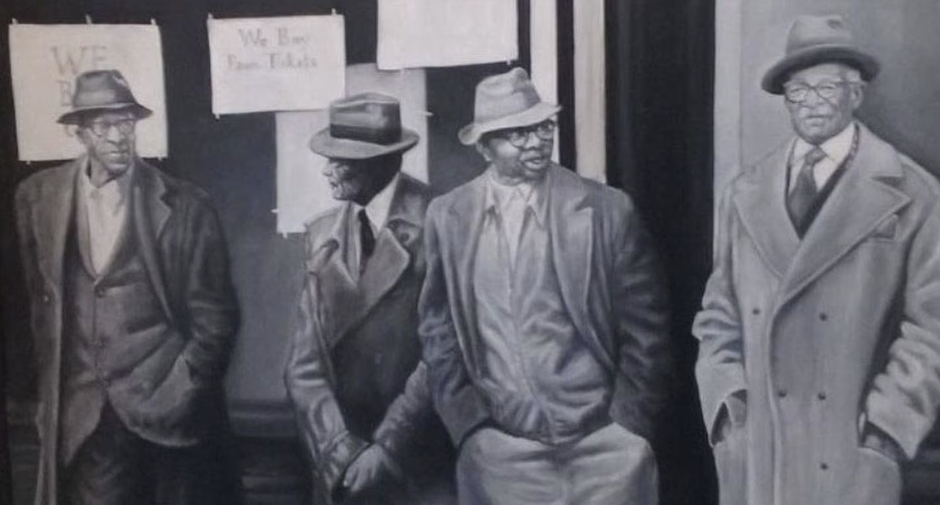 Painting by Nate Ladson.