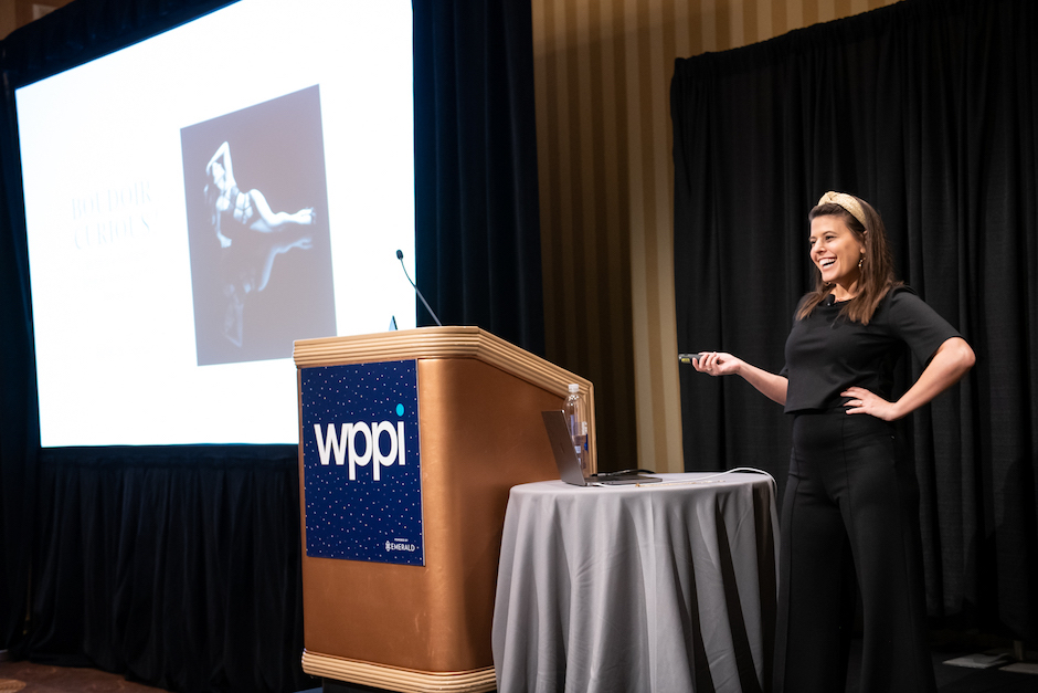 WPPI Day 2 seminar with Ashleigh Taylor Henning.