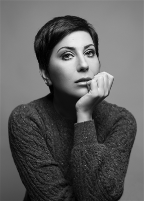 Portrait of Forough Yavari.